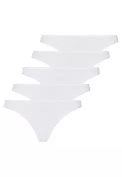 Стринги 5PACK BeeDees, белый