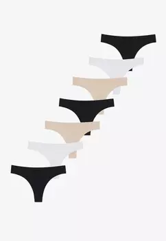 Стринги 7 PACK Anna Field, черный