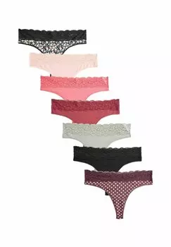 Стринги 7 PACK Next, черный