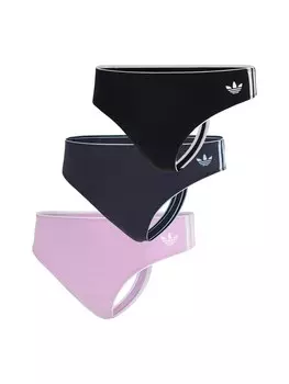 Стринги ADIDAS ORIGINALS Comfort Flex Cotton, цвет Dark blue/Rose/Black
