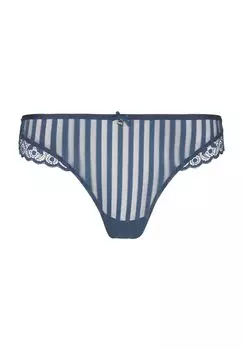 Стринги Amelie, слегка прозрачные, в полоску, женские s.Oliver, цвет Darkblue