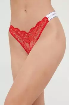 Стринги BELLE Guess, красный