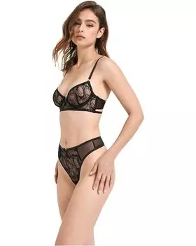 Стринги BLUEBELLA Meara High-Waisted Thong, черный