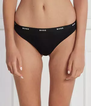 Стринги BOSS BLACK, черный