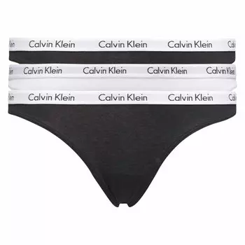 Стринги Calvin Klein 3 шт, разноцветный