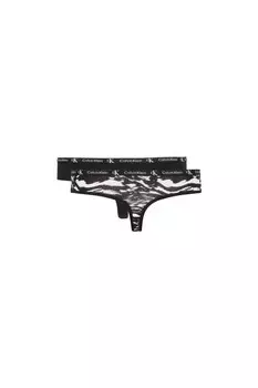 Стринги Calvin Klein Underwear 2-pack, черный