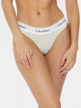 Стринги Calvin Klein Underwear, бежевый