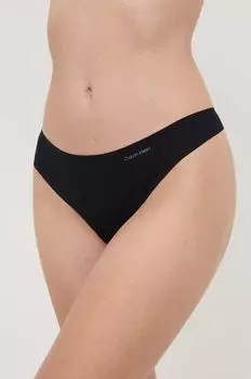 Стринги Calvin Klein Underwear, черный