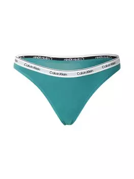 Стринги Calvin Klein Underwear, изумрудный