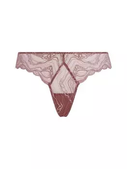 Стринги Calvin Klein Underwear Thong, цвет dark pink