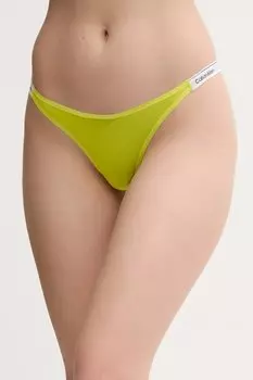 Стринги Calvin Klein Underwear, зеленый