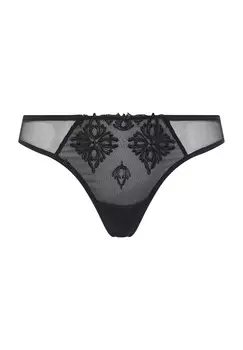 Стринги Champs Elysees, тюль, вышивка, женские CHANTELLE, цвет 011 Schwarz