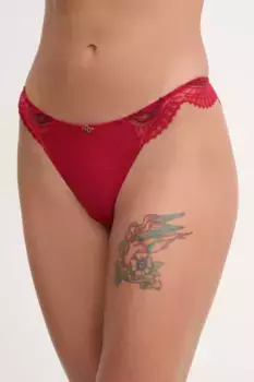 Стринги Chantelle, гранатовый