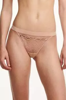 Стринги Chantelle X, бежевый