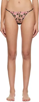 Стринги «Черные розы и шипы» Fleur du Mal