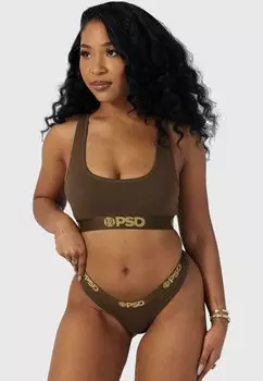 Стринги COCOA PSD, коричневый