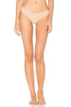 Стринги Commando , бежевый