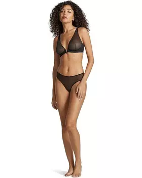 Стринги Commando Chic Mesh Thong, черный