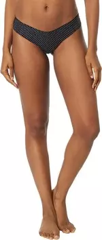 Стринги Commando Thong with Crystals CT14, черный