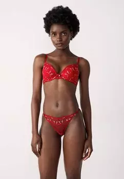 Стринги CONQUETE Etam, красный