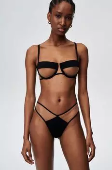 Стринги Deja Vu Thong Undress Code, черный