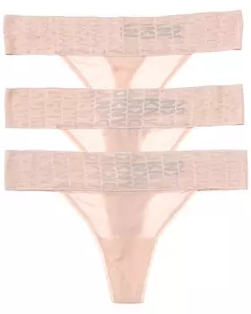 Стринги DKNY 3 шт, розовый