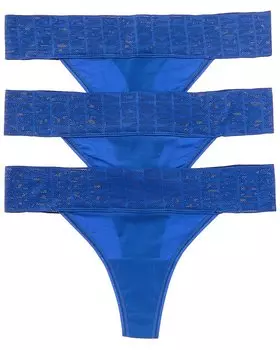 Стринги DKNY 3 шт, синий