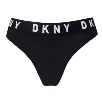 Стринги DKNY Thong Cozy Boyfriend, черный