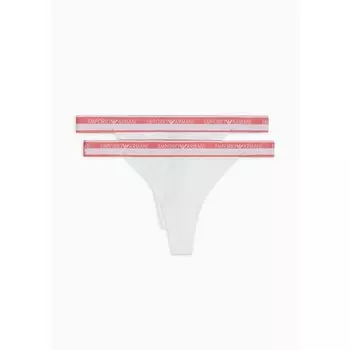 Стринги Emporio Armani 164522_4R227 2 шт, белый