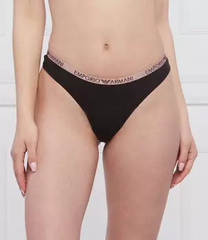 Стринги Emporio Armani, черный