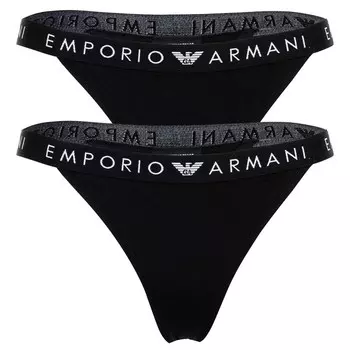 Стринги Emporio Armani, черный