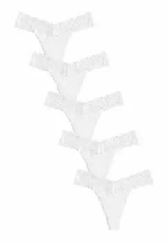 Стринги FLORAL 5 PACK Next, белый