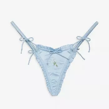 Стринги For Love & Lemons Everyday, голубой