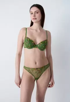 Стринги GOURMANDISE Etam, зеленый