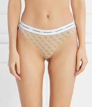 Стринги Guess Underwear, бежевый