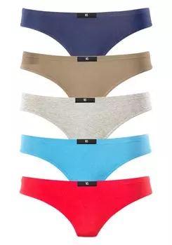 Стринги H.I.S, цвет rot, marine, blau, khaki, grau meliert