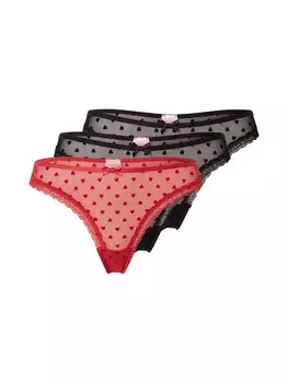 Стринги Hunkemller, цвет Red/Black