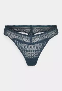 Стринги IDOLE WE CARE Etam, темно-синий