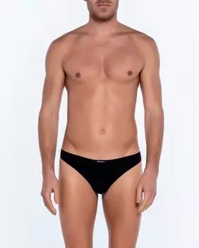 Стринги из микрофибры, Zensation Punto Blanco, черный