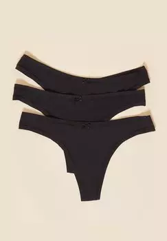 Стринги JACK Etam, черный