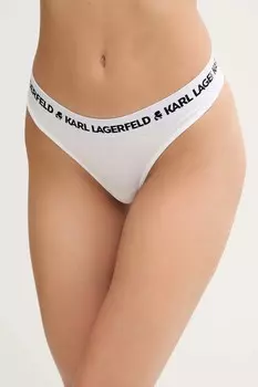 Стринги Karl Lagerfeld, белый