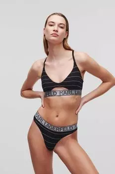 Стринги Karl Lagerfeld, черный