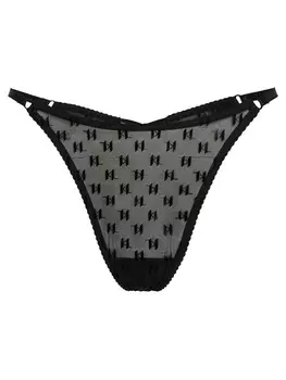 Стринги Karl Lagerfeld Thong, черный