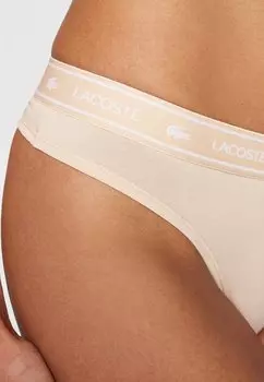 Стринги Lacoste, бежевый