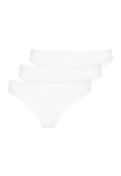 Стринги LASCANA, белый