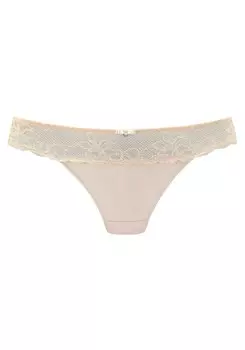 Стринги LASCANA, бежевый