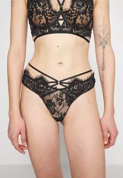 Стринги LASCANA, черный