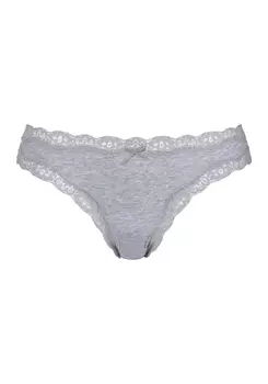 Стринги LASCANA, цвет grau meliert