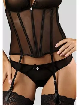 Стринги LASCANA Ouvert, черный