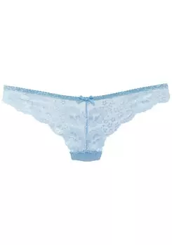 Стринги LASCANA Regular Thong, светло-синий